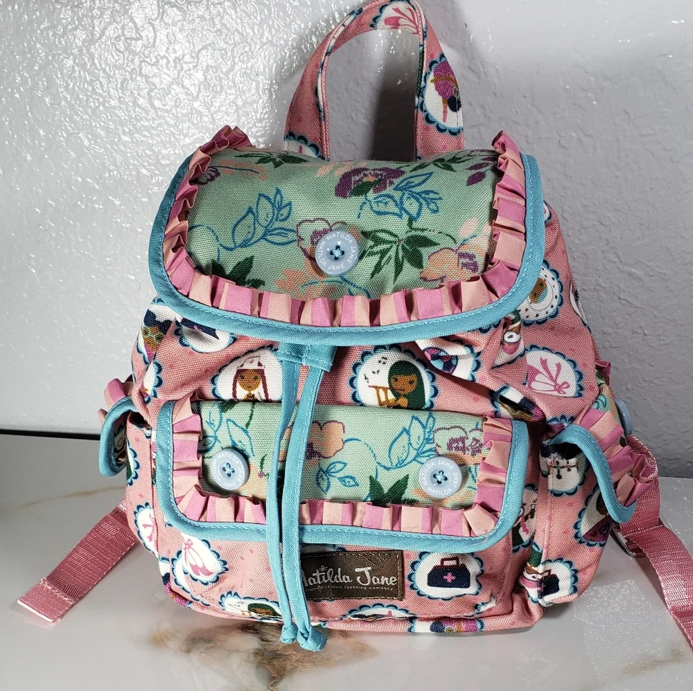 LITTLE LEARNER Matilda Jane backpack bookbag Diaper bag Toddler Little Girl